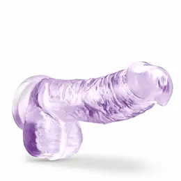Blush Naturally Yours Amethyst Intimni Oblik 6'' sa Usisnom Čašom TPE