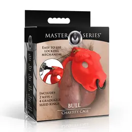 Bull Red Secure podesivi plastični kavez za mušku čednost