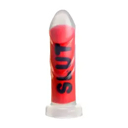 XR Brands SLUT Silicone Intimate Model Red 7.3