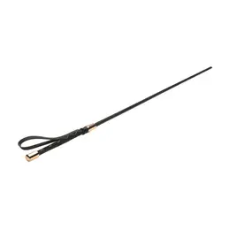 Sinful Impact Cane crno zlatni štap sa ergonomskom drškom od veganske kože 61cm