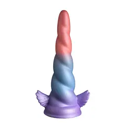 Blush Novelties Dream Rider silikonska fantazijska igračka višebojna 19.5 cm