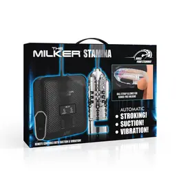 XR Brands Milker Stamina transparentni automatski sistem za vakuum i vibraciju