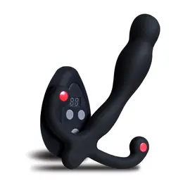 Aneros Eupho Syn V vibrirajući masažer prostate crni, 10 modova, daljinski upravljač