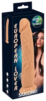 You2Toys European Lover fleksibilni silikonski model od 23 cm sa vakuumskom čašicom