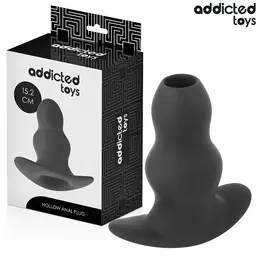 Addicted Toys silikonski šuplji plag XXL 15.2 cm, fleksibilan anatomski sistem