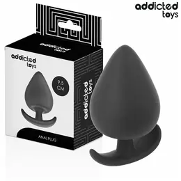 Addicted Toys silikonski analni čep XL 9.5 cm, anatomski dizajn i medicinski silikon