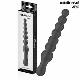 Addicted Toys silikonski dvostrani analni masažer dužine 24 cm sa postepenim proširenjem