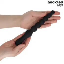 Addicted Toys silikonski dvostrani analni masažer dužine 24 cm sa postepenim proširenjem