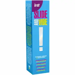 INTT Kissable vibrirajući lubrikant na bazi vode sa ukusom kupine 35ml