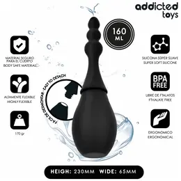Addicted Toys Model 4 silikonski putni tuš 160ml kompaktni sistem
