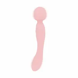 Good Vibes Only Simi dvostrani masažer roze silikon IPX7