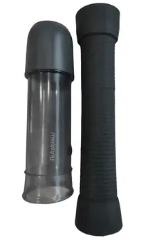 Autoblow Large Stroking Tube with Sleeve & Cap for VacuGlide L 21.5cm