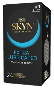 SKYN Extra Lubricated 24 komada prezervativi od poliizoprena bez lateksa