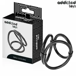 Addicted Toys Trostruki Potporni Prsten - Fleksibilni Multi-Veličinski Sistem