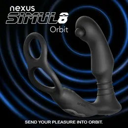 Nexus Simul8 Orbit Edition intimni stimulator od crnog silikona 13,5cm
