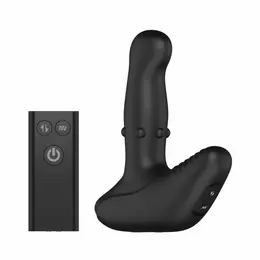 Nexus Revo Ring rotirajući masažer sa daljinskim upravljačem od crnog silikona dužine 13,5 cm