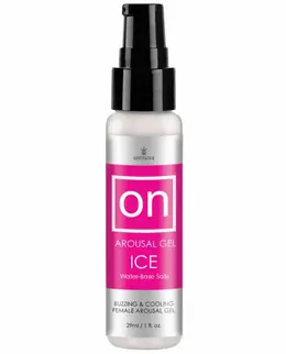Sensuva On For Her Arousal Gel Ice 30ml - Plant-Based Cooling Formula