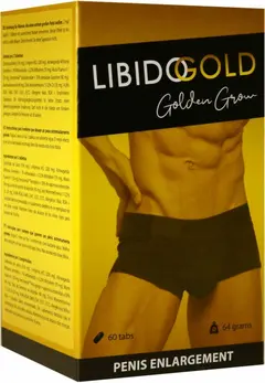 Libido Gold Golden Grow Nutrition Complex for Men 60 Tablets
