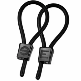 ElectraStim Prestige ElectraLoops podesivi crni prstenovi, pakovanje od 2 komada