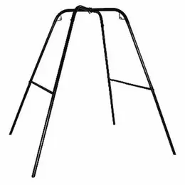 Trinity Vibes Ultimate Freestanding Adjustable Steel Swing Stand Black