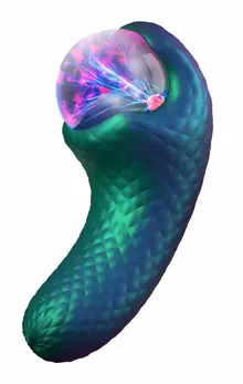 Temptasia Enchanted Serpent vibrator sa dva motora i plazma svetlosnim efektima