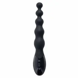 Zero Tolerance Backdoor Baton fleksibilni vibrator sa kuglicama 24cm crni