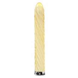 Playboy Twist of Fate stakleni intimni masažer, 10 modova, vodootporan, USB