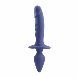 Gender X Dual Defender silikonski dvostrani vibrator sa daljinskim upravljačem 26cm