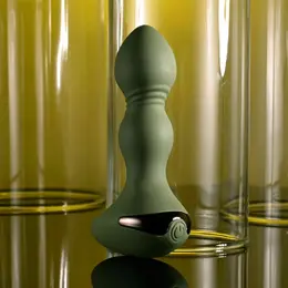 Evolved Lieutenant vibrirajući analni čep 12 cm silikonski USB otporan na prskanje