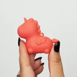 Unihorn Mini Peachy Pony kompaktni lični masažer sa više brzina, roze