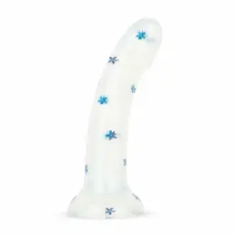 Blossom Bliss Intimate Machine Blue Glitter 19cm iz Dildo Collection