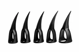 XR Brands Sensory Claw Rings crni set senzornih kandži za prste od 10 komada u više veličina