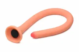 XR Brands Hosed Silicone Intimate Cleansing Hose 50 cm Black