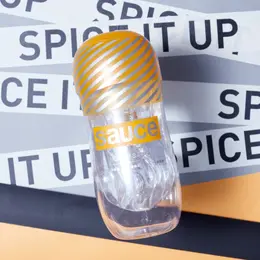 Sauce Honey Intimate Cup, spiralna tekstura i vakuumski sistem, TPE, 24 do 28 mm
