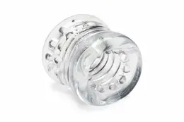 XR Brands Ball Stack podesivi providni intimni prsten od TPE materijala