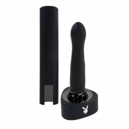 Playboy Pleasure Zone Black punjiva mašina za potiskivanje i intimnu masažu