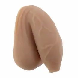 Evolved Novelties The Uncircumcised Packer Model, bež, anatomski dizajn