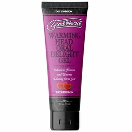 Doc Johnson GoodHead Warming Gel Watermelon 118ml jestivi gel sa efektom zagrevanja za intenzivniji užitak