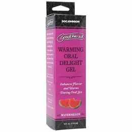 Doc Johnson GoodHead Warming Gel Watermelon 118ml jestivi gel sa efektom zagrevanja za intenzivniji užitak