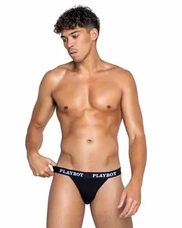 Playboy Modal Jockstrap for Men - Athletic Comfort & Signature Waistband