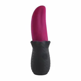 Evolved Tongue Teaser Silikonski Vibrirajući Uređaj Vodootporan USB Roze