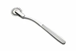 XR Brands Wartenberg Točak Srebrni - Precizni Senzorni Alat, Nerđajući Čelik
