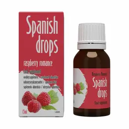 Cobeco Spanish Drops Raspberry Romance 15ml, kapi sa aromom za stimulaciju i energiju