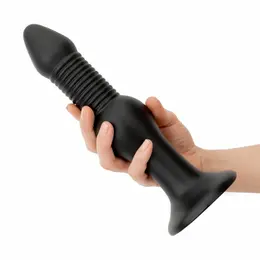 BUTTR Explosive Warhead Large Model rebrasti PVC analni čep 25cm