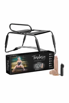 Blush Temptasia Surrender Intimna Stolica Crna Podesiva 136kg Maksimalno Opterećenje