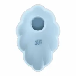 Satisfyer Cloud Dancer Blue - Air Pulse Intimate Device, 11+12 Modes
