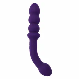 Evolved The Seeker dvostrani vibrirajući silikonski stimulator, ljubičasti