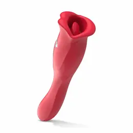 Teazers intimni stimulator sa dvostrukim delovanjem i funkcijom lizanja, roze