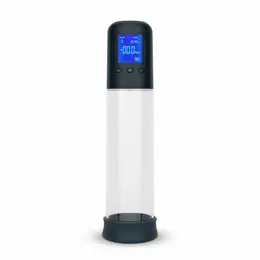Boners Smart Vacuum Pump LCD, precizni intimni trenažer u crnoj boji