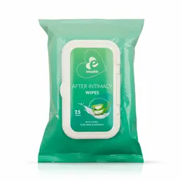 EasyGlide After Intimacy Refreshing Wipes sa aloe verom i uljem čajevca, 20 komada